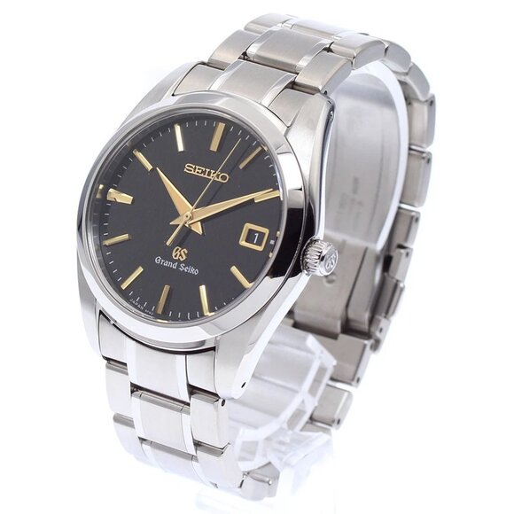 SEIKO Grand Seiko SBGX069/9F62-0AE0 Date black Dial Quartz Men's Watch_890441 - Picture 1 of 6